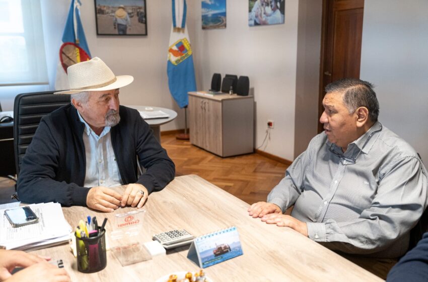  Othar mantuvo un encuentro con Jorge Ávila para delinear acciones ante la partida de la empresa YPF