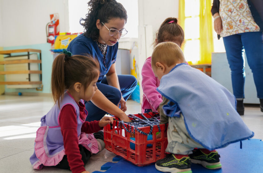  El Municipio avanza en un programa de detección temprana de desafíos del desarrollo en jardines maternales