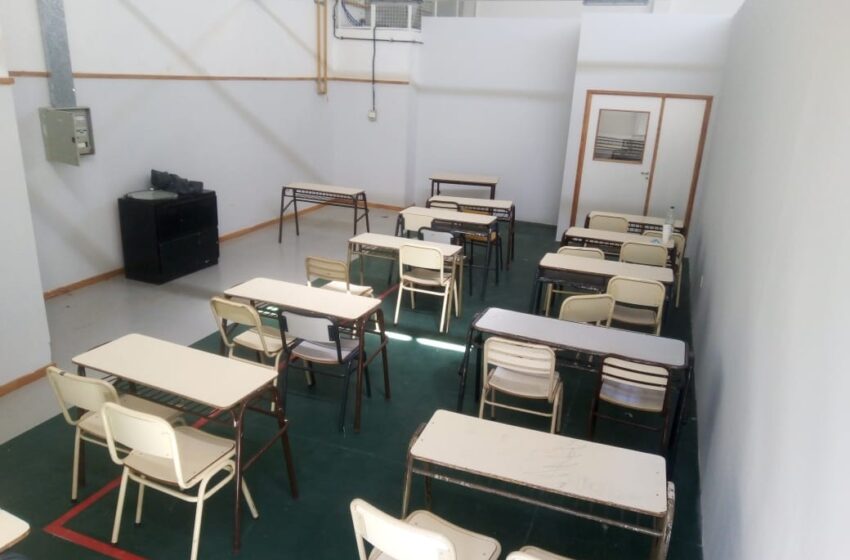  Provincia construyó nuevas aulas en el Centro de Formación Profesional N°652 para que funcione allí la Escuela de Biología Marina de Comodoro Rivadavia