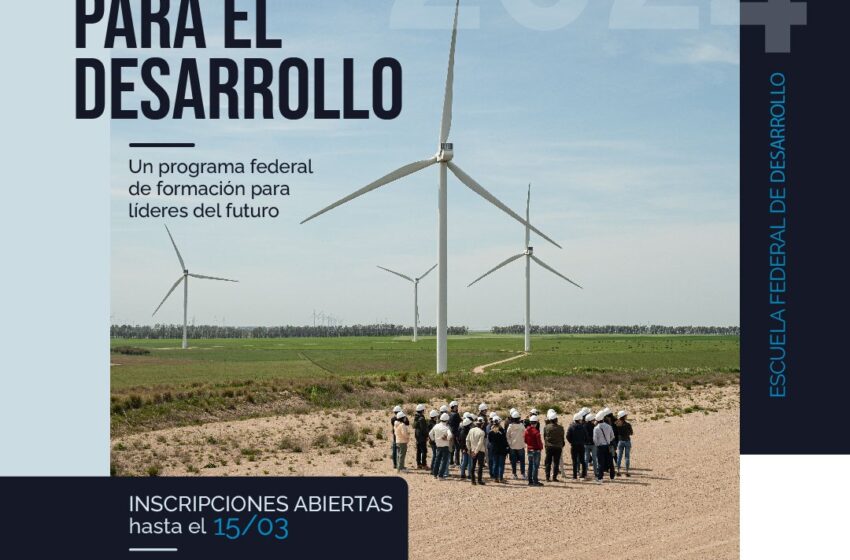  Provincia formará parte de la Escuela Federal de Desarrollo, impulsada por el Consejo Federal de Inversiones