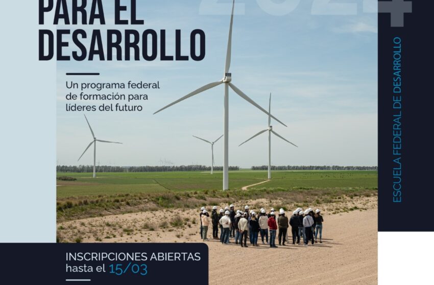  Provincia recuerda que se encuentran abiertas las inscripciones para el Programa Federal de Formación “Gestión para el Desarrollo” del CFI