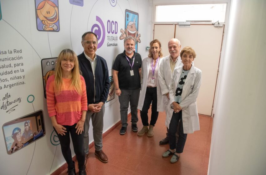  Provincia y el Hospital Garrahan impulsarán capacitaciones para los equipos de salud chubutenses