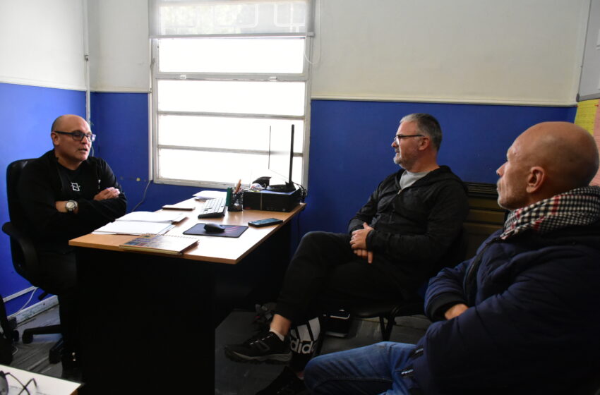  Comodoro Deportes visitó el Instituto Superior de Formación Docente Nº810