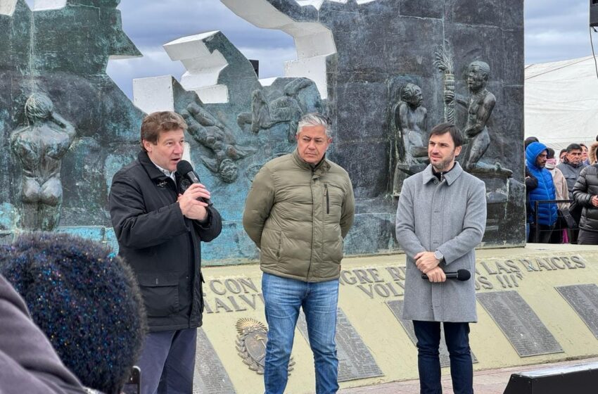  Torres: “Hoy nos une Malvinas y la defensa de nuestra Soberanía”