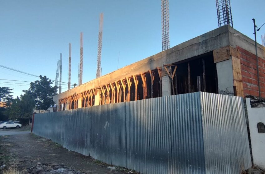  Provincia continúa con la ampliación del Hospital Zonal de Esquel