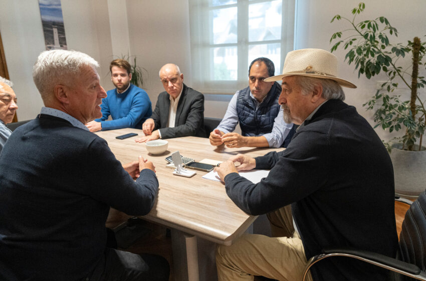  Macharashvili se reunió con autoridades de PECOM