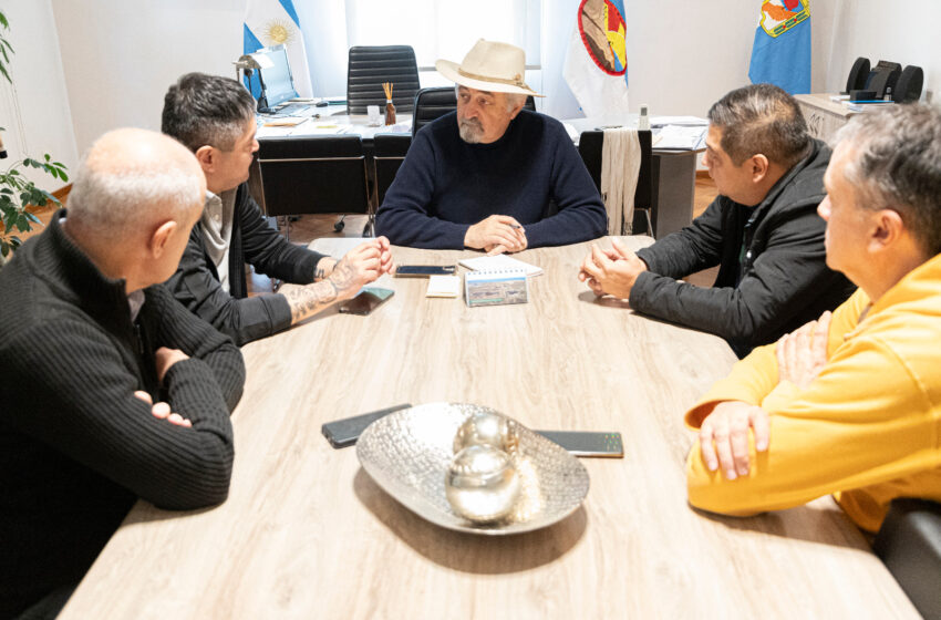  Macharashvili recibió a referentes de la UOM