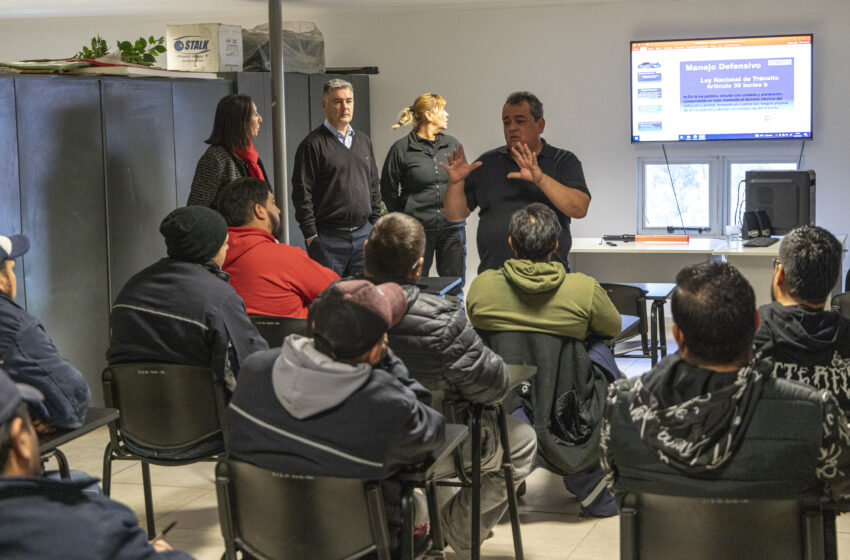  El Ejecutivo continúa apostando a capacitar a todo el personal municipal