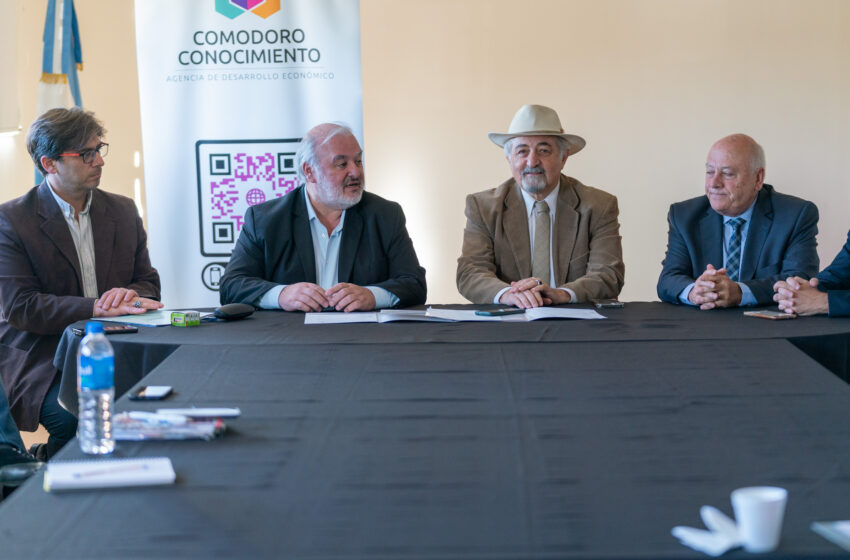  Comodoro Conocimiento rubricó un convenio con la Fundación Banco CREDICOOP
