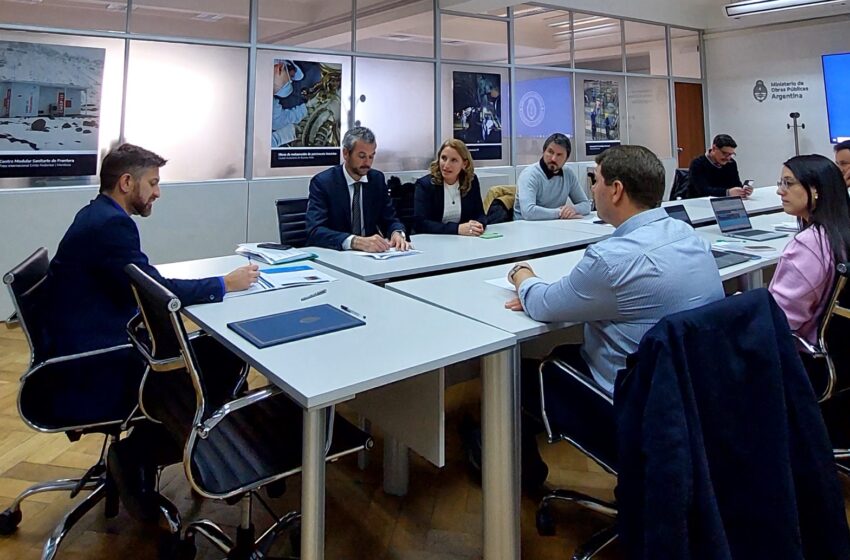  MARIEL PERALTA PARTICIPÓ DE UNA REUNIÓN CLAVE ANTE NACIÓN PARA REACTIVAR LA OBRA DE LA PLANTA DE TRATAMIENTO