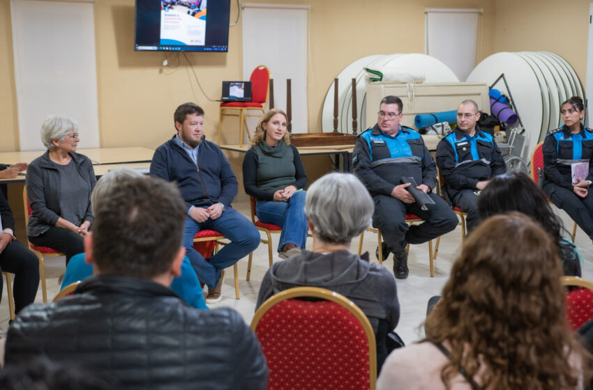  “COMISARÍAS CERCANAS”: EL PROGRAMA TUVO SU PRIMER ENCUENTRO EN RADA TILLY