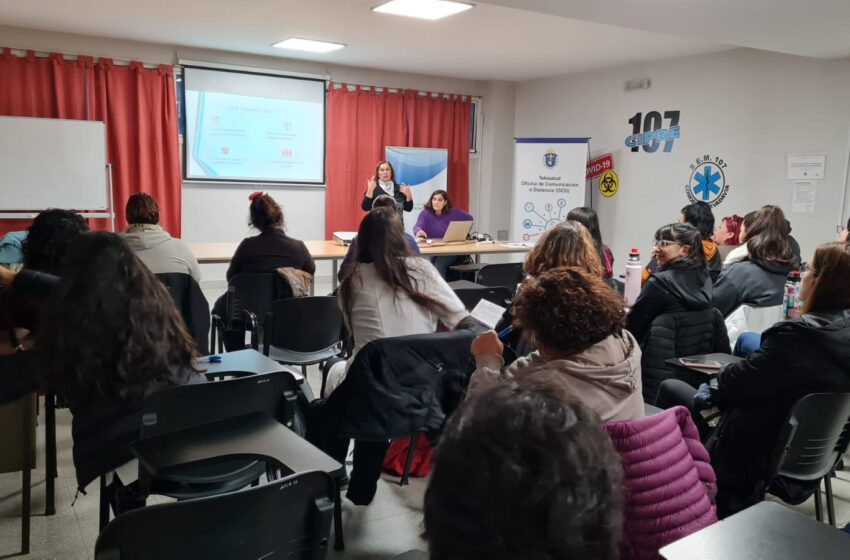  Provincia dictó una capacitación para la adecuada gestión de residuos peligrosos en el Hospital Regional de Comodoro Rivadavia