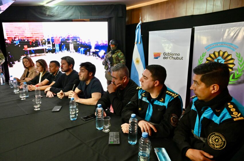  Torres: “En Chubut no le damos tregua a los delincuentes”