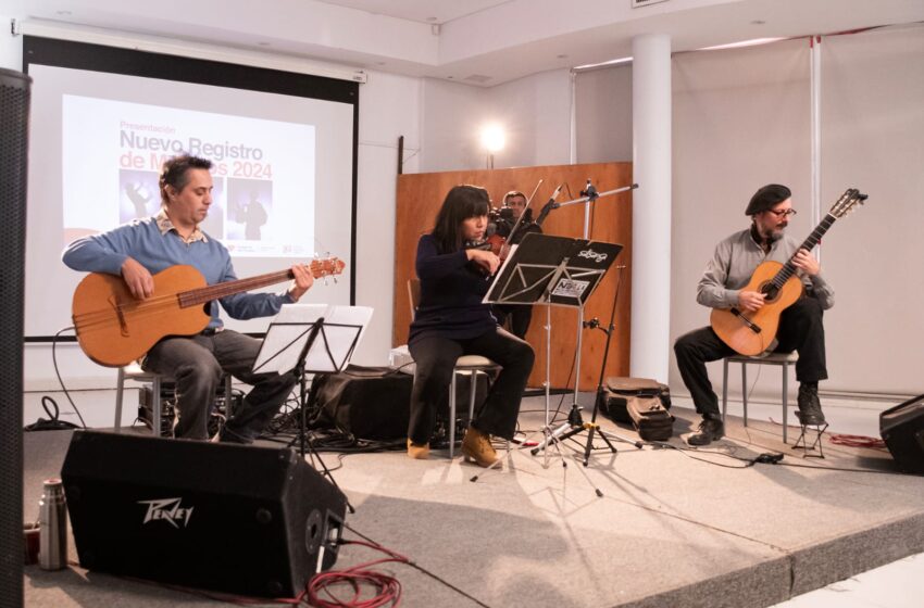  El Gobierno Provincial presentó el nuevo Registro de Músicos Chubutenses