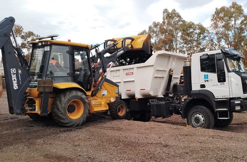  VIALIDAD NACIONAL INICIA TRABAJOS DE BACHEO EN LA RN 25, EN EL TRAMO PASO DE INDIOS – TECKA