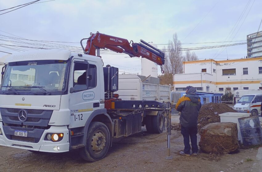 Provincia inició la obra de la subestación transformadora para instalar el resonador del Hospital Regional de Comodoro Rivadavia
