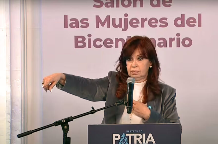  Cristina Kirchner le contestó a Milei por el escándalo de los alimentos no repartidos