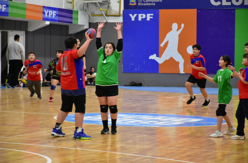  Los más chicos del handball protagonizaron el 2do encuentro del 2024