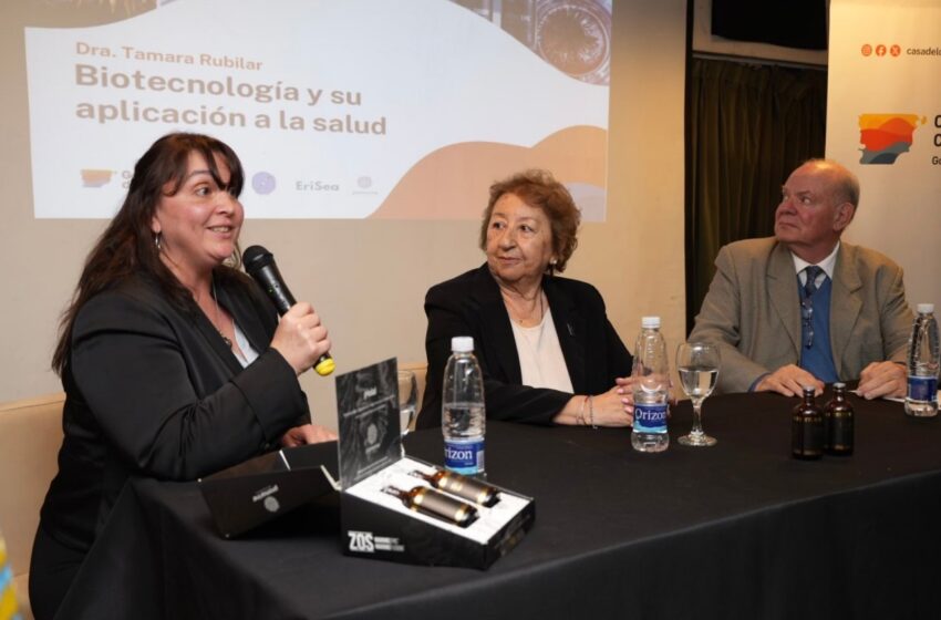  El Gobierno del Chubut presentó importante avance científico en Buenos Aires