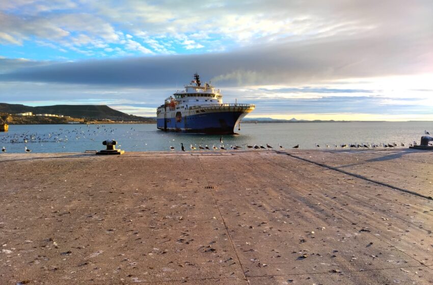  COMODORO RIVADAVIA RECIBE A LOS PRIMEROS BUQUES TRAS OBRAS DE DRAGADO