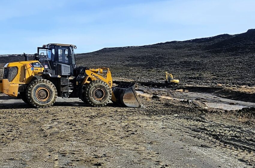  VIALIDAD NACIONAL AVANZA CON LOS TRABAJOS PARA RECUPERAR LA CIRCULACIÓN EN LA RN 26
