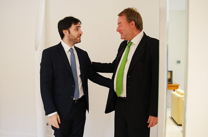  Torres se reunió con el embajador de Alemania para impulsar proyectos energéticos y educativos en Chubut
