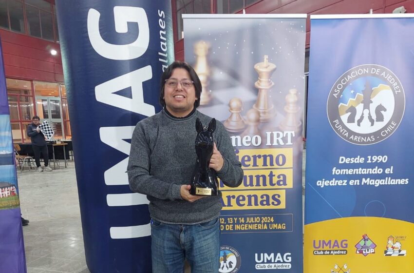  Andrés Aguilar fue campeón en el Torneo Internacional en Punta Arenas