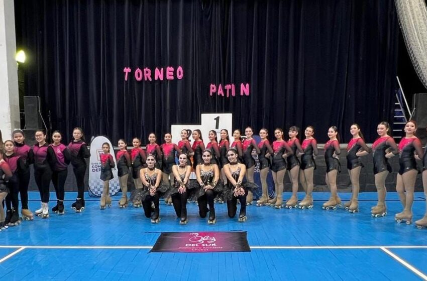  Olas del Sur conquistó podios en 3er Torneo Provincial de patín artístico