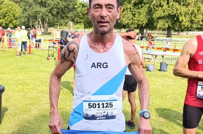  Mario Rodríguez cierra su participación del Mundial Masters en los 21K