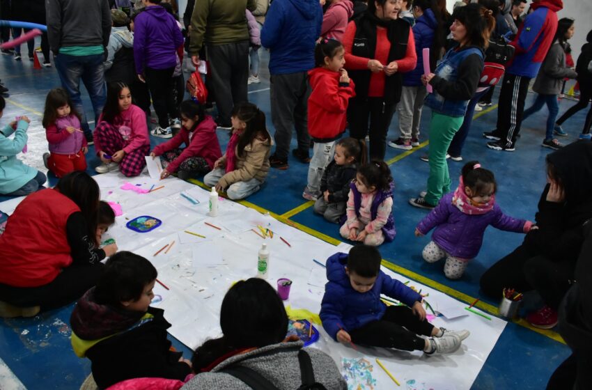  Los más pequeños disfrutaron los festejos por el “Día de las Infancias”