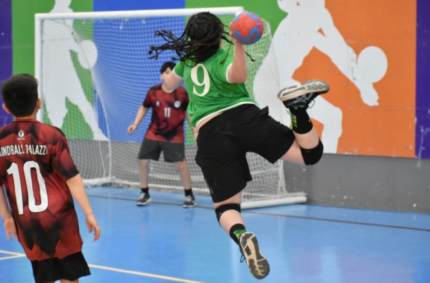  El handball infantil fue otra vez protagonista en el club Huergo