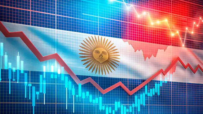  El colapso global de los mercados impactó en activos argentinos y llevó al riesgo país a máximos de cinco meses