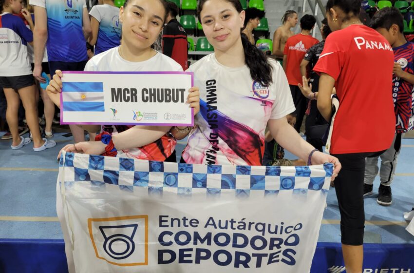  Florencia Famoso salió subcampeona sudamericana de Tumbling