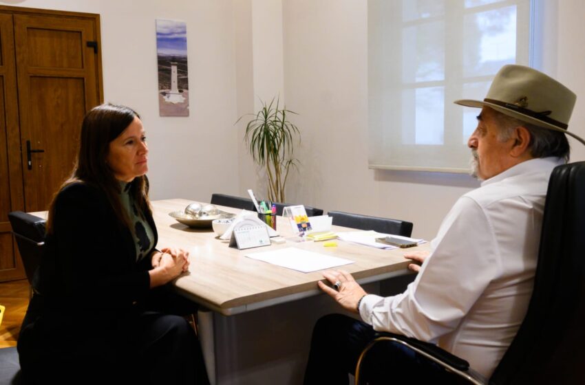  Macharashvili se reunió con la Fiscal General de la Cámara Federal de Comodoro Rivadavia