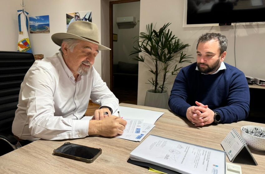  Municipio y Vialidad Provincial firmaron convenio para la reparación de arterias de zona norte