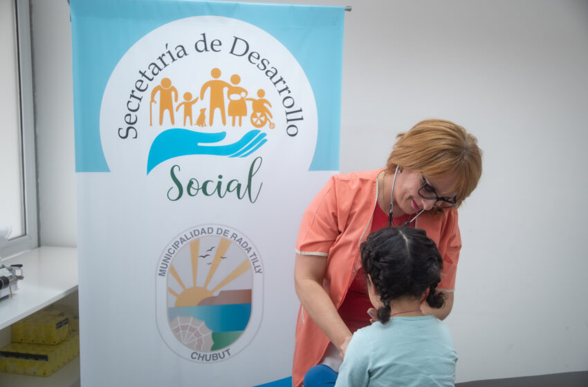  Rada Tilly se suma a la campaña de vacunación contra la Polio
