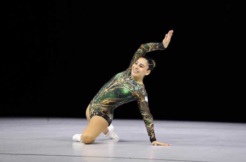  Valentina Ramos Mercegué quedó entre las 30 mejores gimnastas del mundo