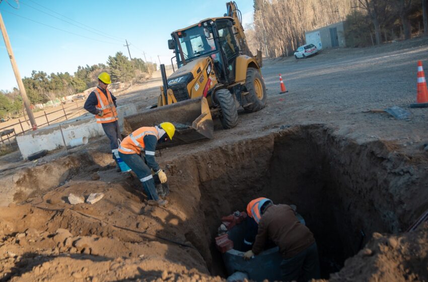  La SCPL realizó obras de redes cloacales para mejorar la urbanización y disminuir el impacto ambiental