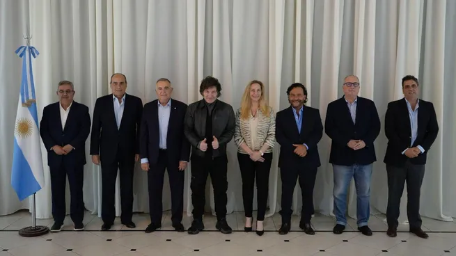  Gobernadores dialoguistas que cenaron con Javier Milei volvieron con las manos vacías