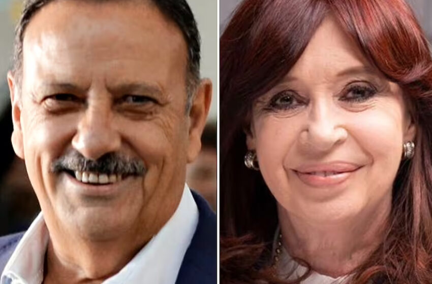  La interna del PJ | Cristina Kirchner envió un mensaje a Quintela y lo invitó a reunirse la semana próxima