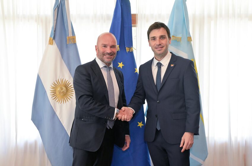  Torres se reunió con el Embajador de la Unión Europea en Argentina para fomentar la llegada de inversiones a la provincia