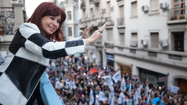  Cristina Kirchner fue proclamada presidenta del PJ