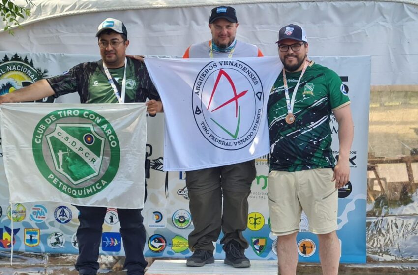  Dos arqueros de Petroquímica fueron campeones nacionales en Monte Hermoso