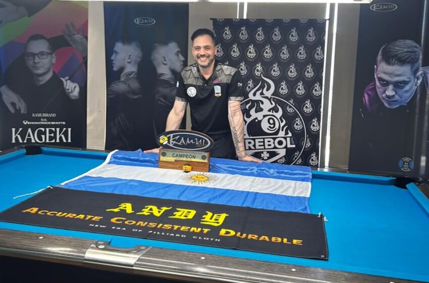  Daniel Camil se clasificó al Mundial de Bola 9