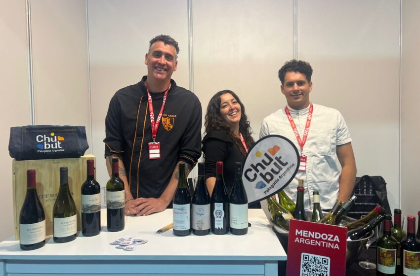  Chubut expuso sus vinos en la feria de turismo gastronómico de España