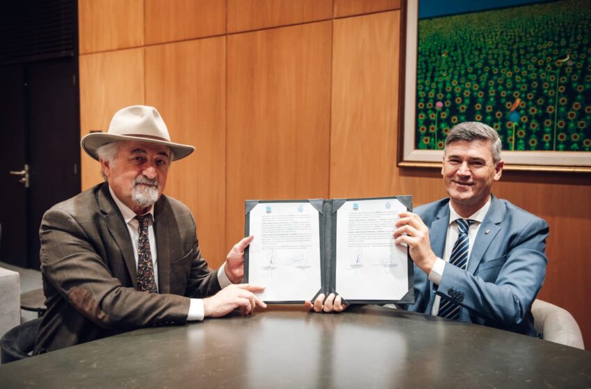  Macharashvili rubricó convenio de cooperación con el municipio de Córdoba