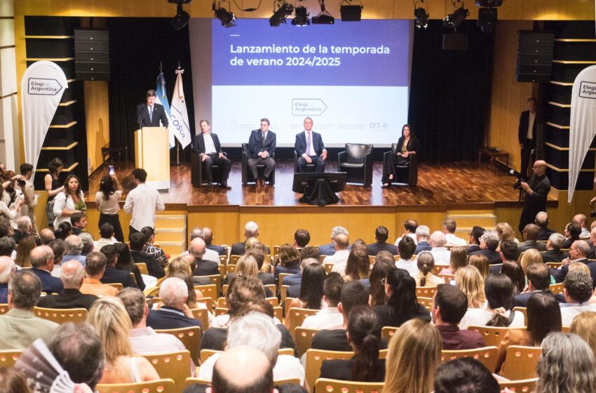  Chubut presentó en Buenos Aires la Temporada de Verano 2024-2025