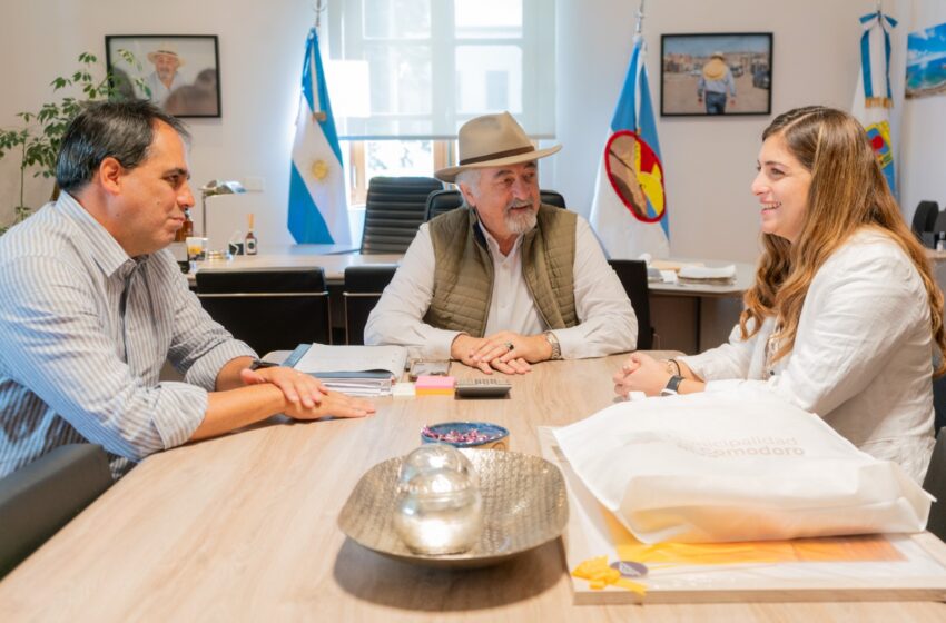  La cónsul chilena Valentina Mora se despide de Comodoro Rivadavia