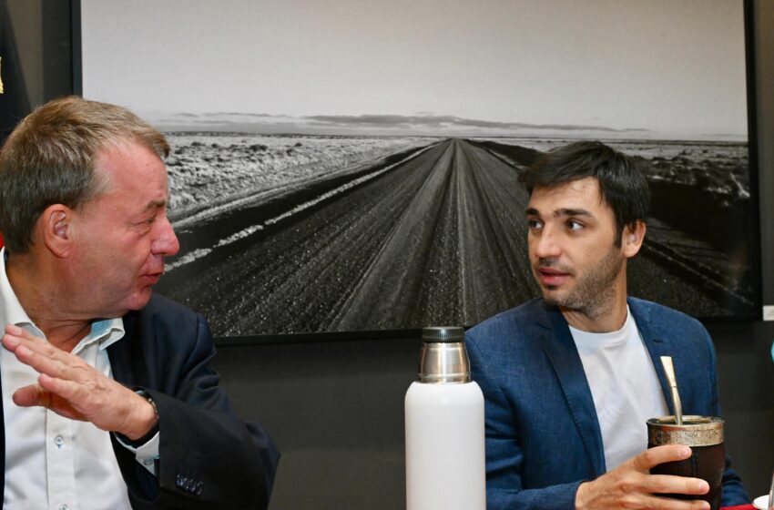  Torres recibió al embajador de Alemania para consolidar una agenda de trabajo conjunta en materia energética y productiva