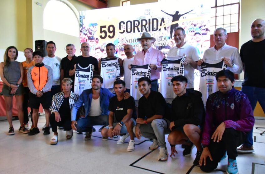  Lanzaron la 59º Edición de la Corrida Internacional Aniversario Diario Crónica